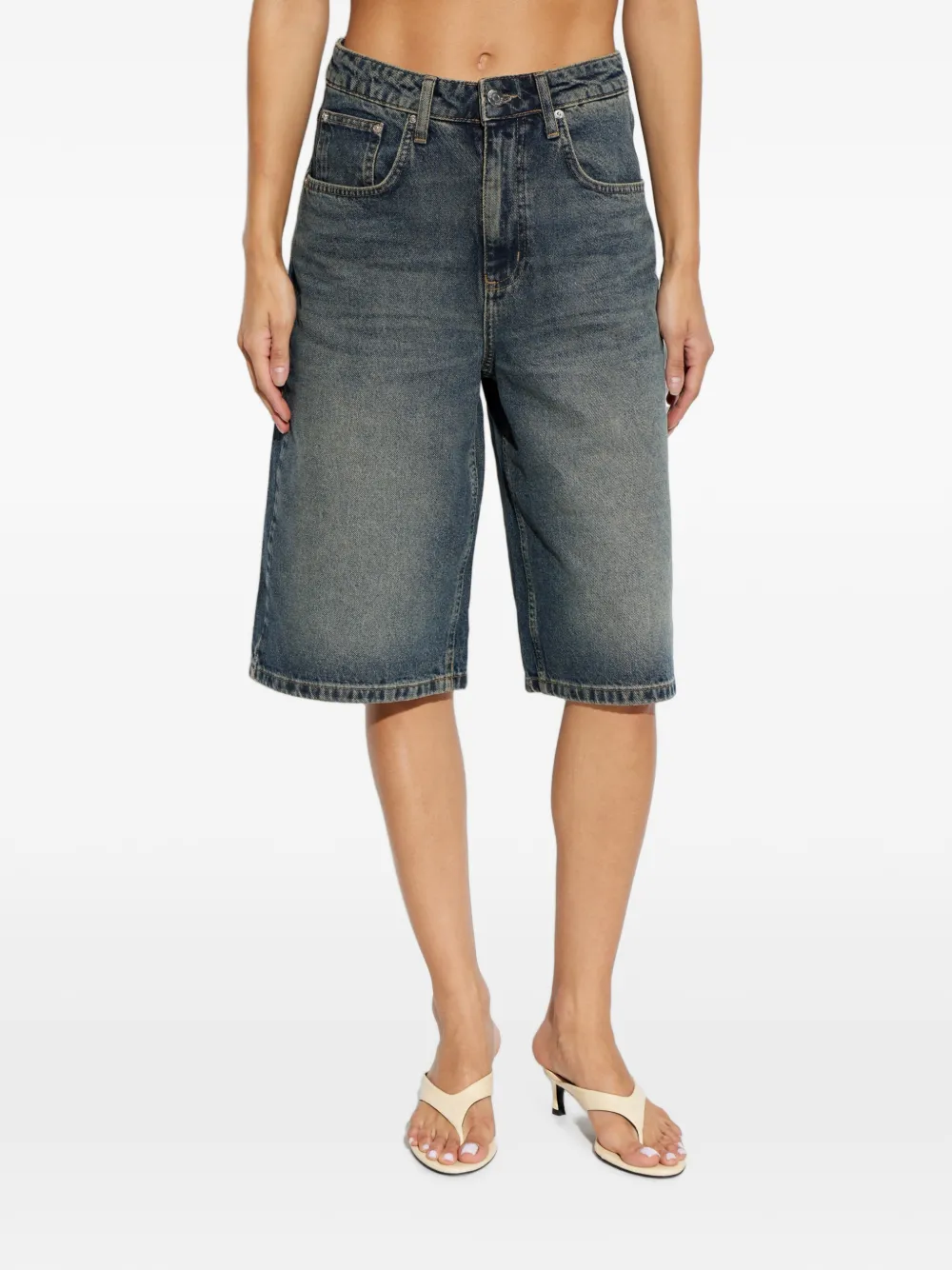 Gestuz Gzsusara denim shorts Blauw