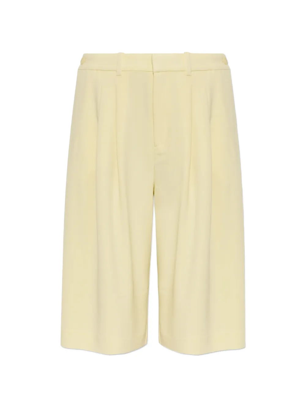 Gestuz Shorts Gzcia con pieghe - Giallo