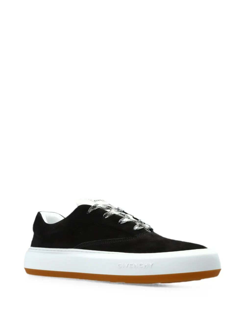 Givenchy New City suede sneakers Zwart