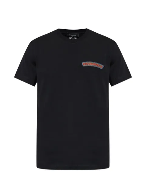 DSQUARED2 logo-patch T-shirt