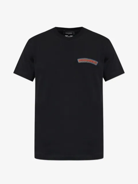 DSQUARED2 logo-patch T-shirt