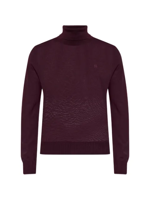 DSQUARED2 roll-neck embroidered-logo T-shirt