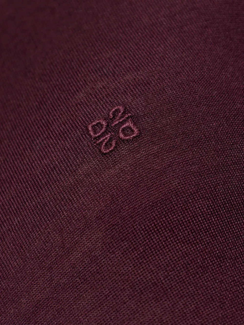 DSQUARED2 T-shirt met geborduurd logo en col Rood