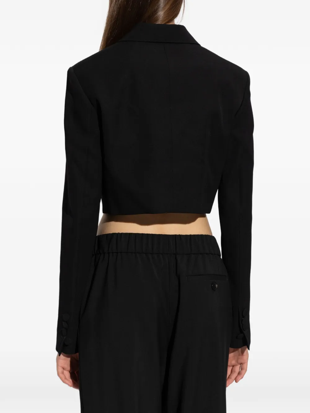 DSQUARED2 Cropped jack Zwart