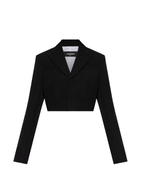 DSQUARED2 cropped wool jacket