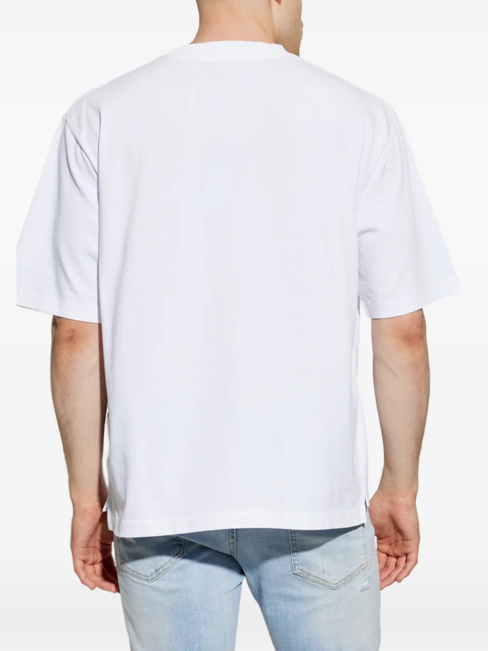 DSQUARED2 T-shirt met logopatch Wit