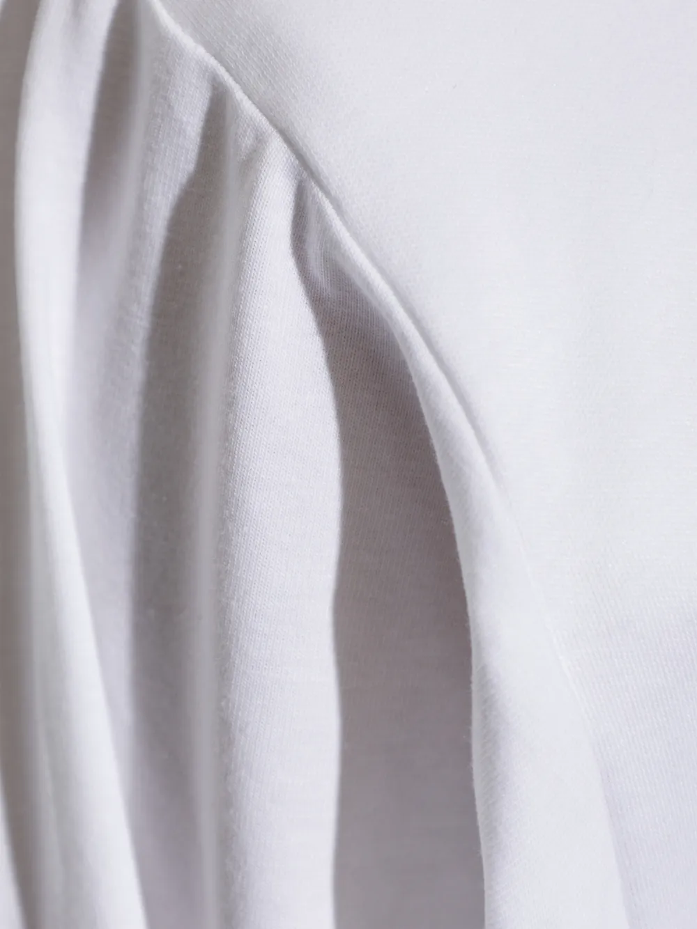 IRO Arum T-shirt met ruches en lange mouwen Wit