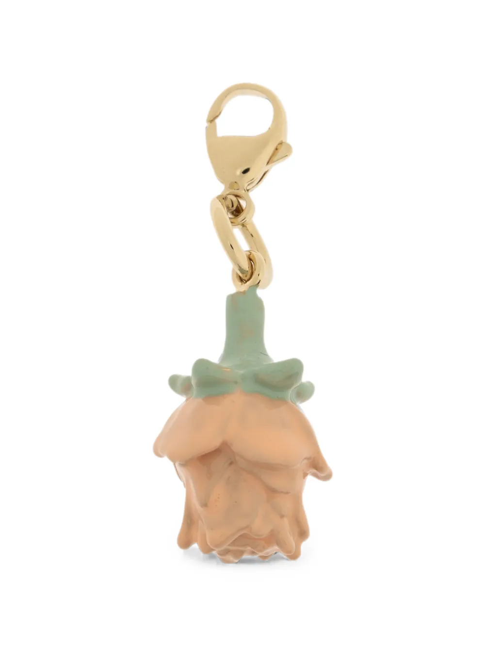 Marni rose-motif pendant - Gold