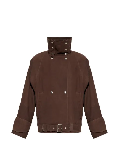 IRO Melior belted leather jacket