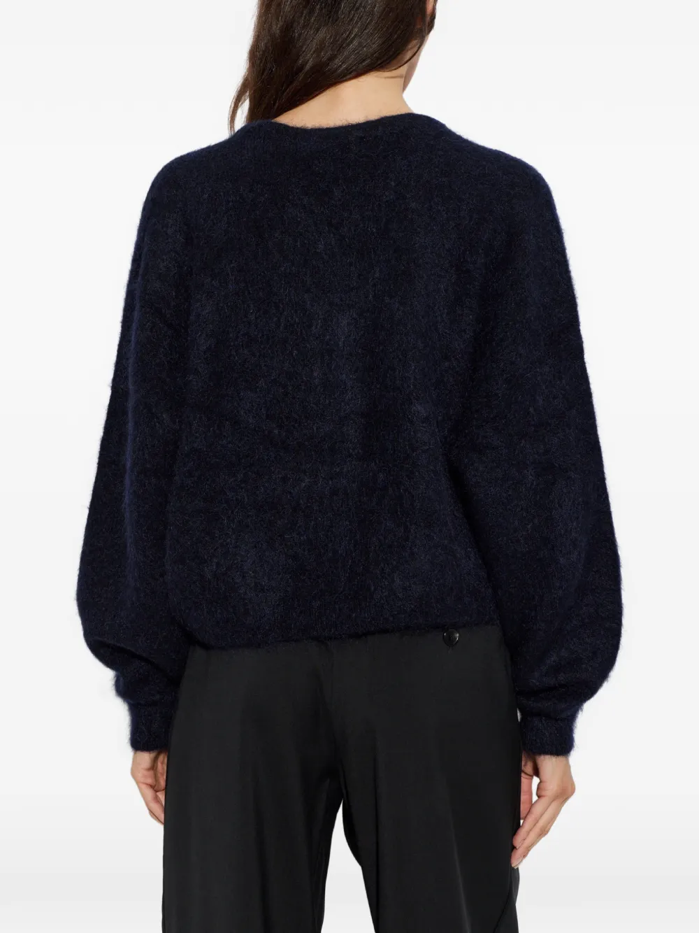 Gestuz Gzdebbie vest met V-hals Blauw