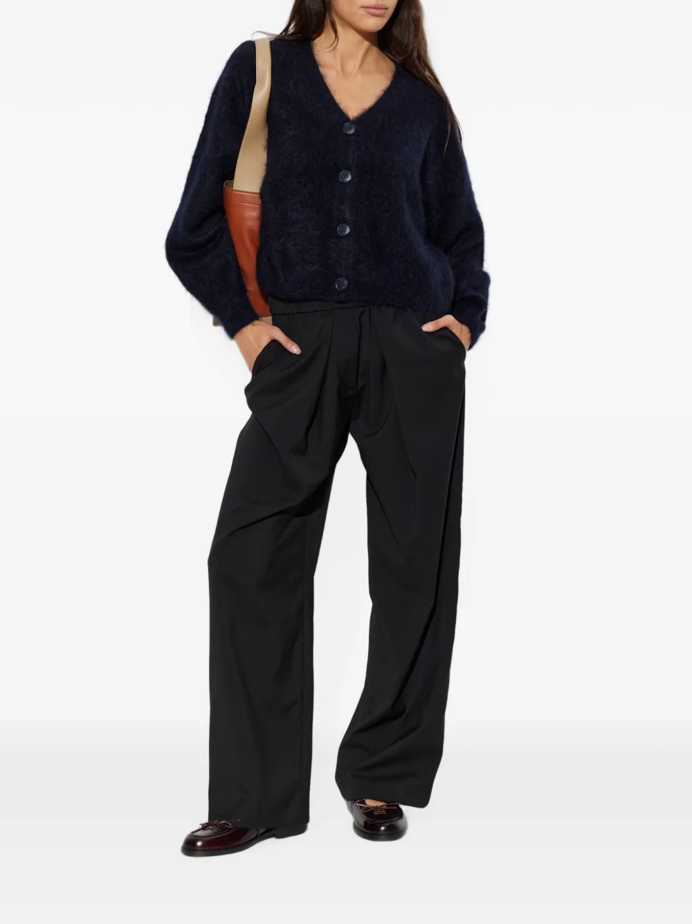 Gestuz Gzdebbie vest met V-hals Blauw