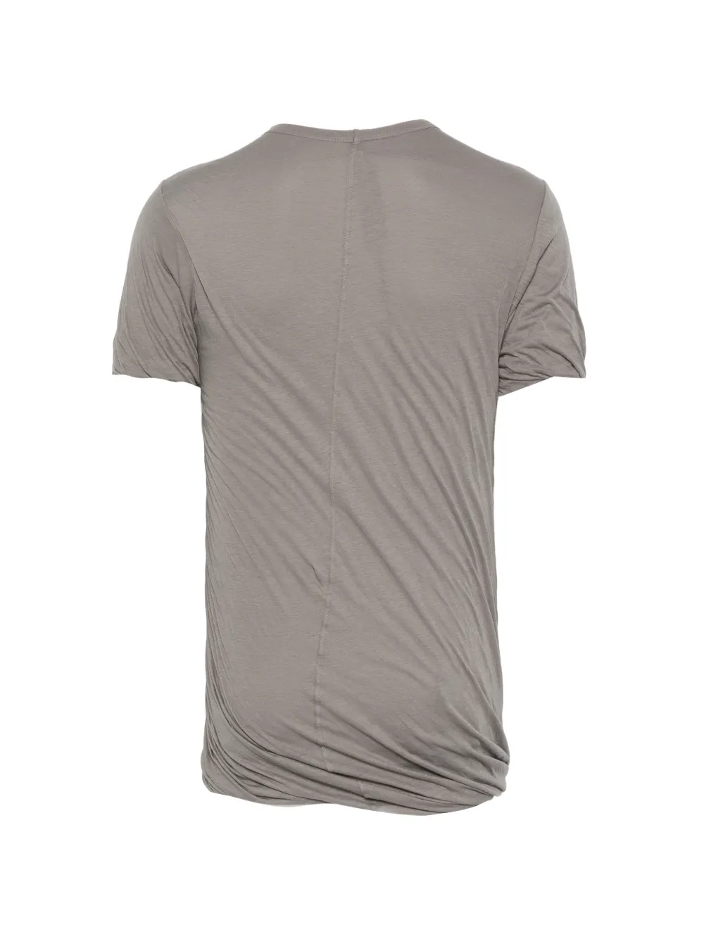 Rick Owens Gelaagd katoenen T-shirt met korte mouwen Grijs