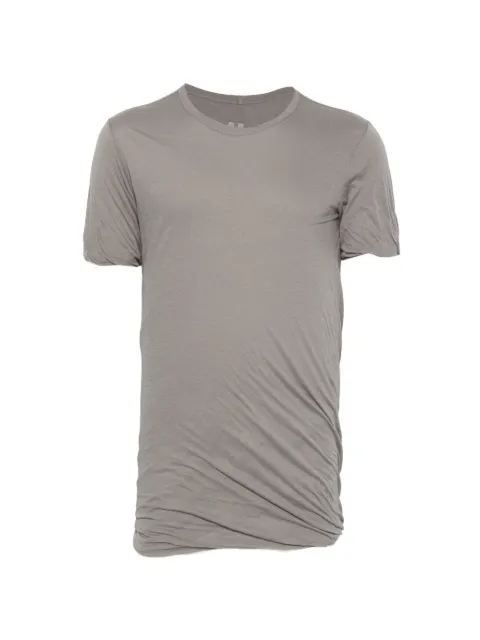 Rick Owens double-layer short-sleeve cotton T-shirt