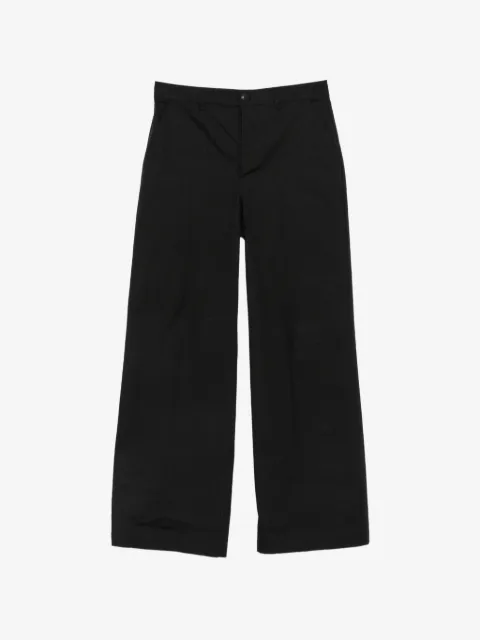 Rick Owens pressed-crease trousers