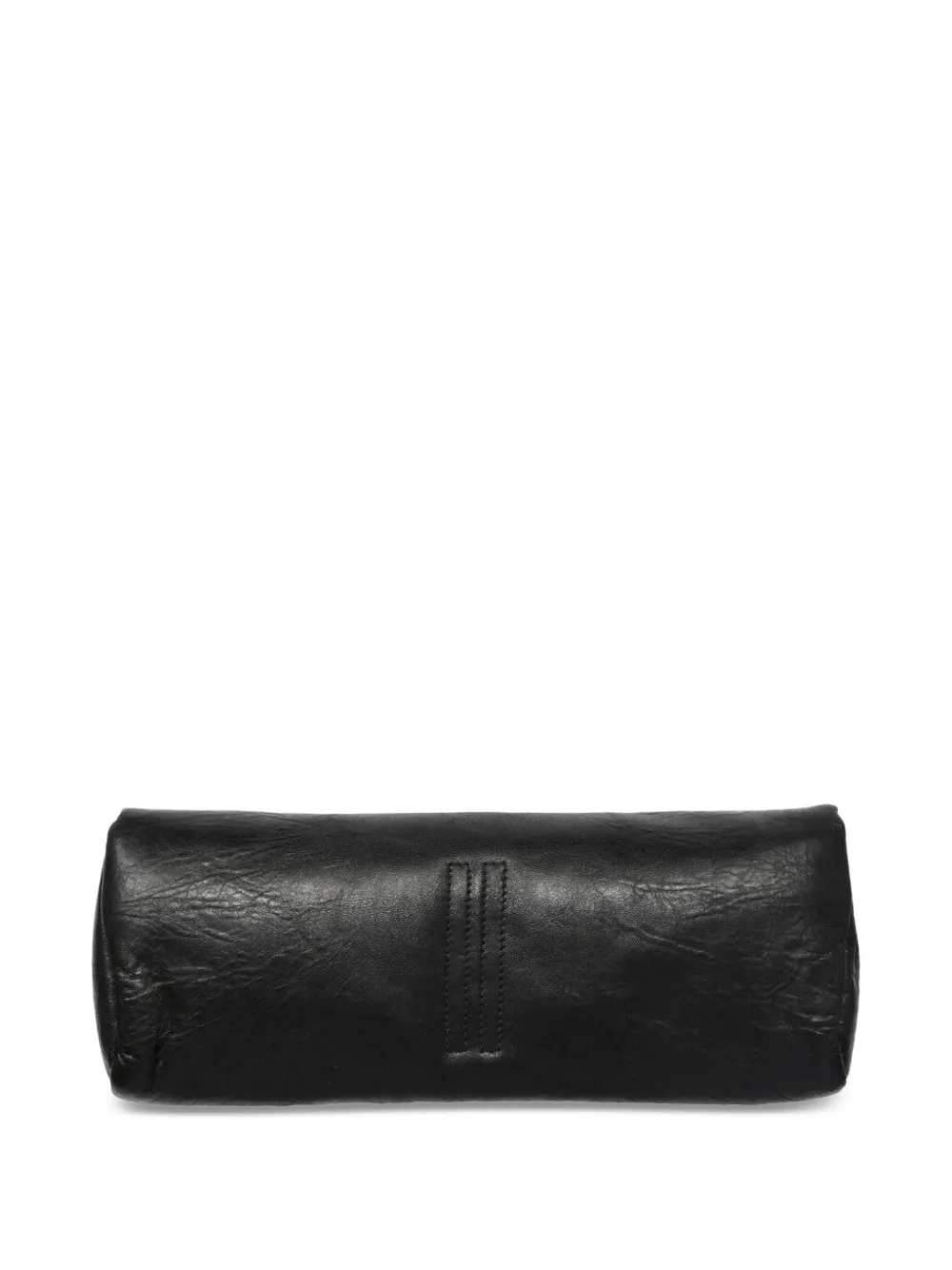 Rick Owens Tower Clutch In Black Tumbled Lamb | Black | FARFETCH