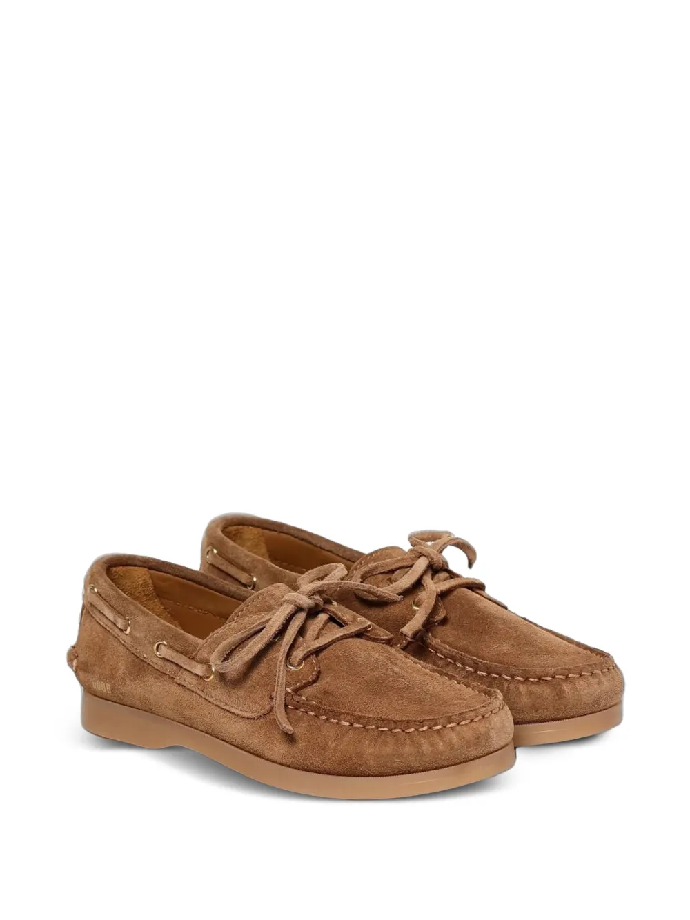Golden Goose Kids Cruise boat shoes - Marrone