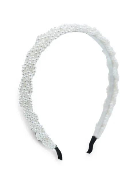 Tulleen faux-pearl headband