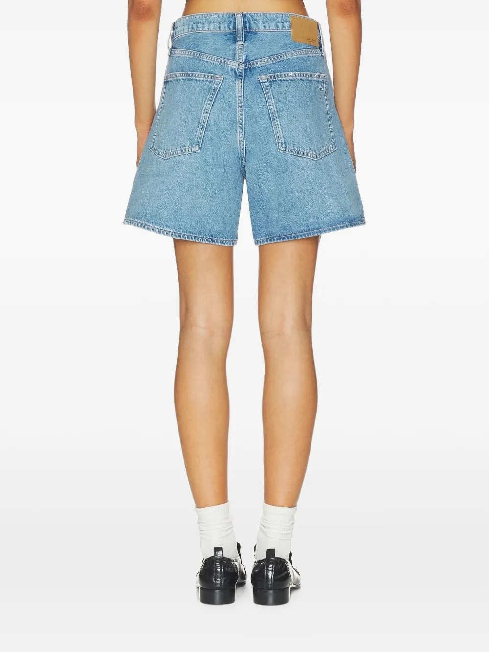 rag & bone Kaia denim shorts Blauw