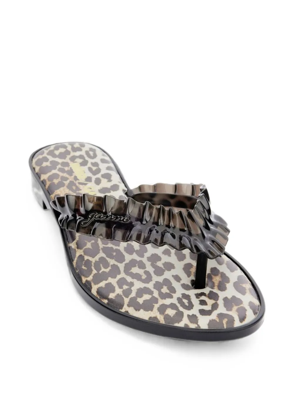 GANNI Melissa flip flops Zwart