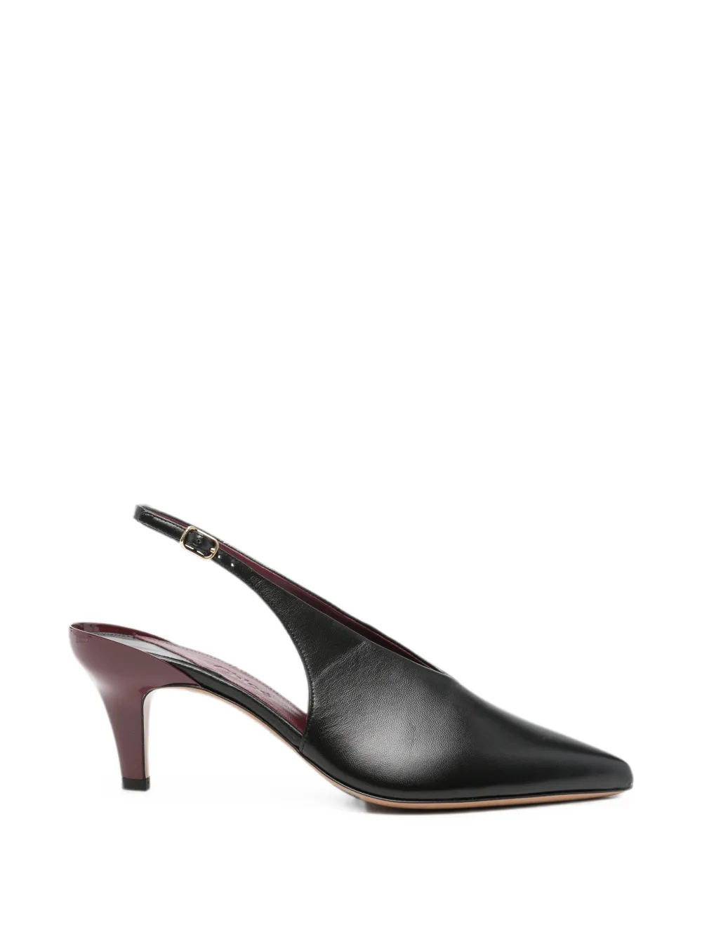 Chloé slingback pointed-toe heeled pumps - Schwarz