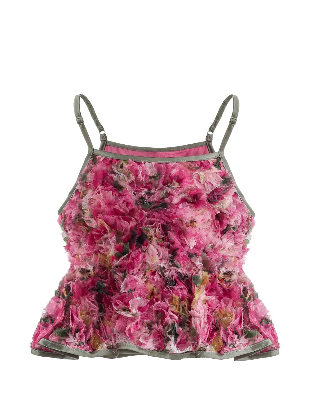 Tulleen Zinnia rokset met textuur Roze