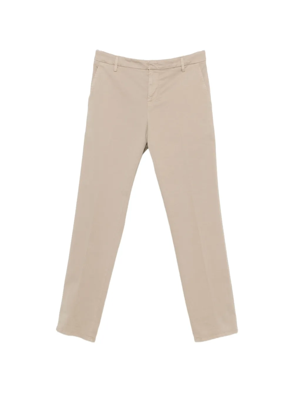 DONDUP logo-plaque trousers - Nude