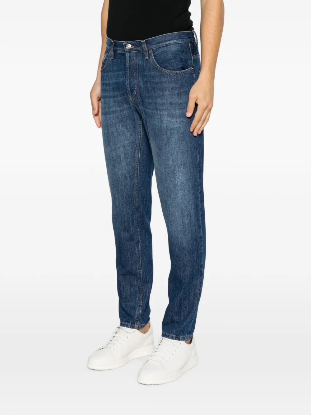 DONDUP Jeans met vervaagd effect Blauw