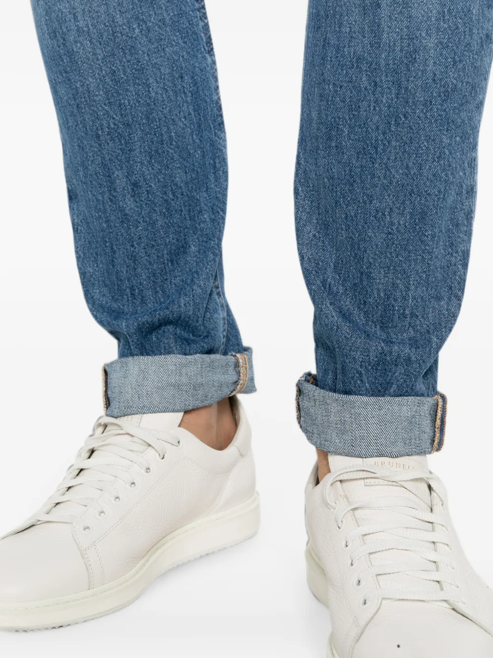 DONDUP Slim-fit jeans Blauw