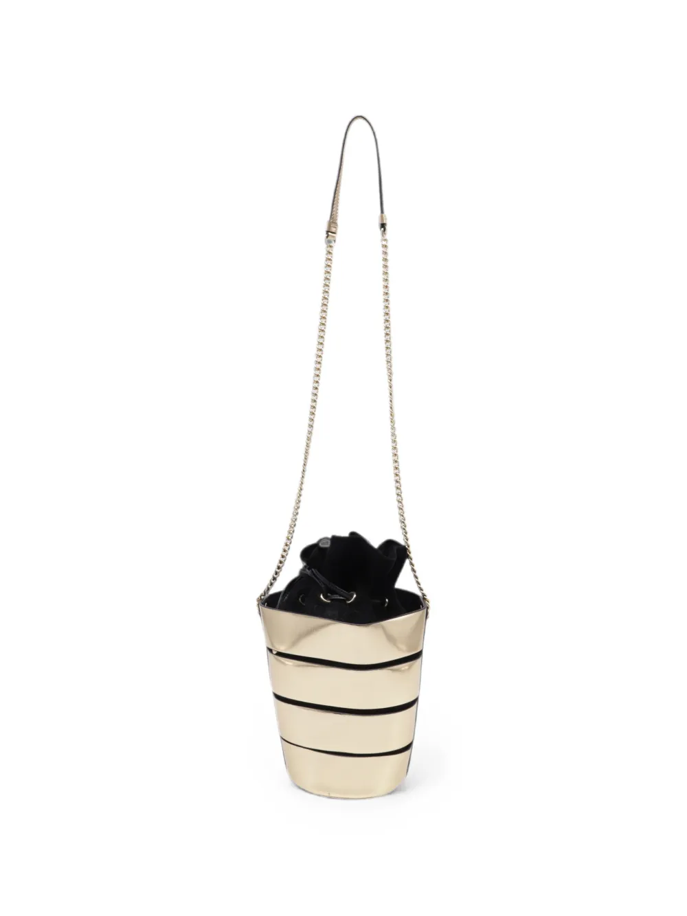 Ferragamo Pre-Owned chain-strap bucket bag - Oro