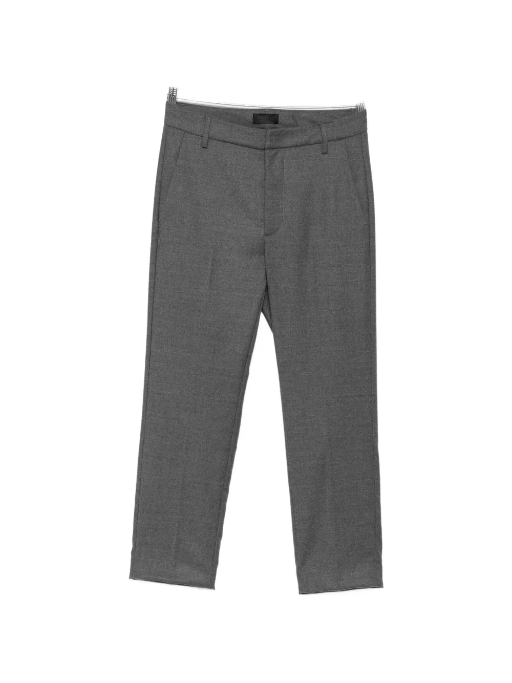 DONDUP straight-leg wool trousers - Grau