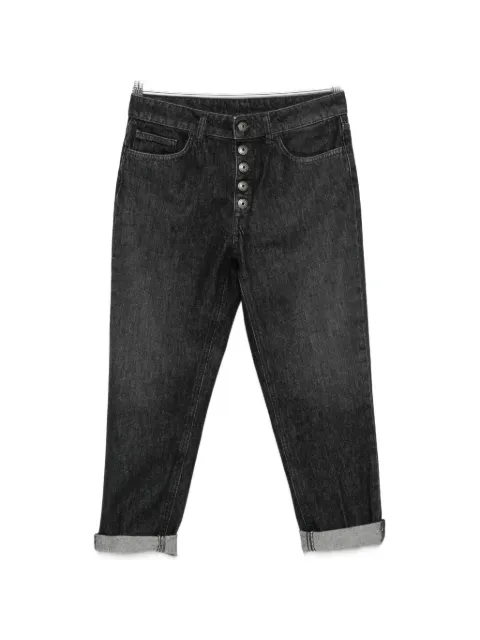 DONDUP Koons button-fly turned-up jeans