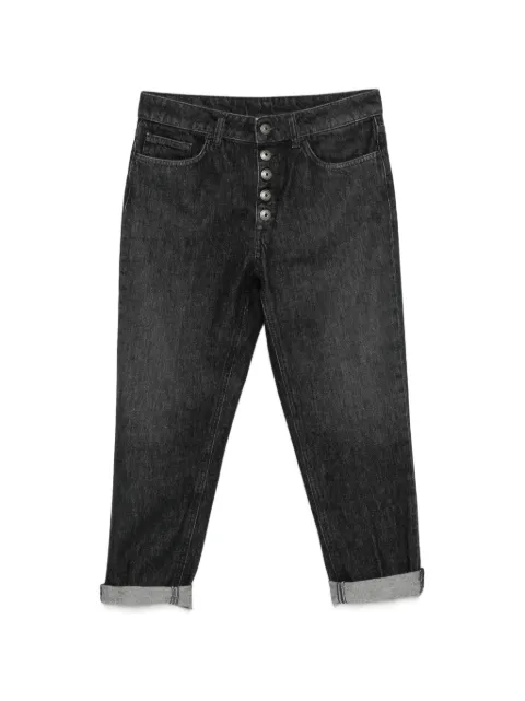DONDUP Koons button-fly turned-up jeans