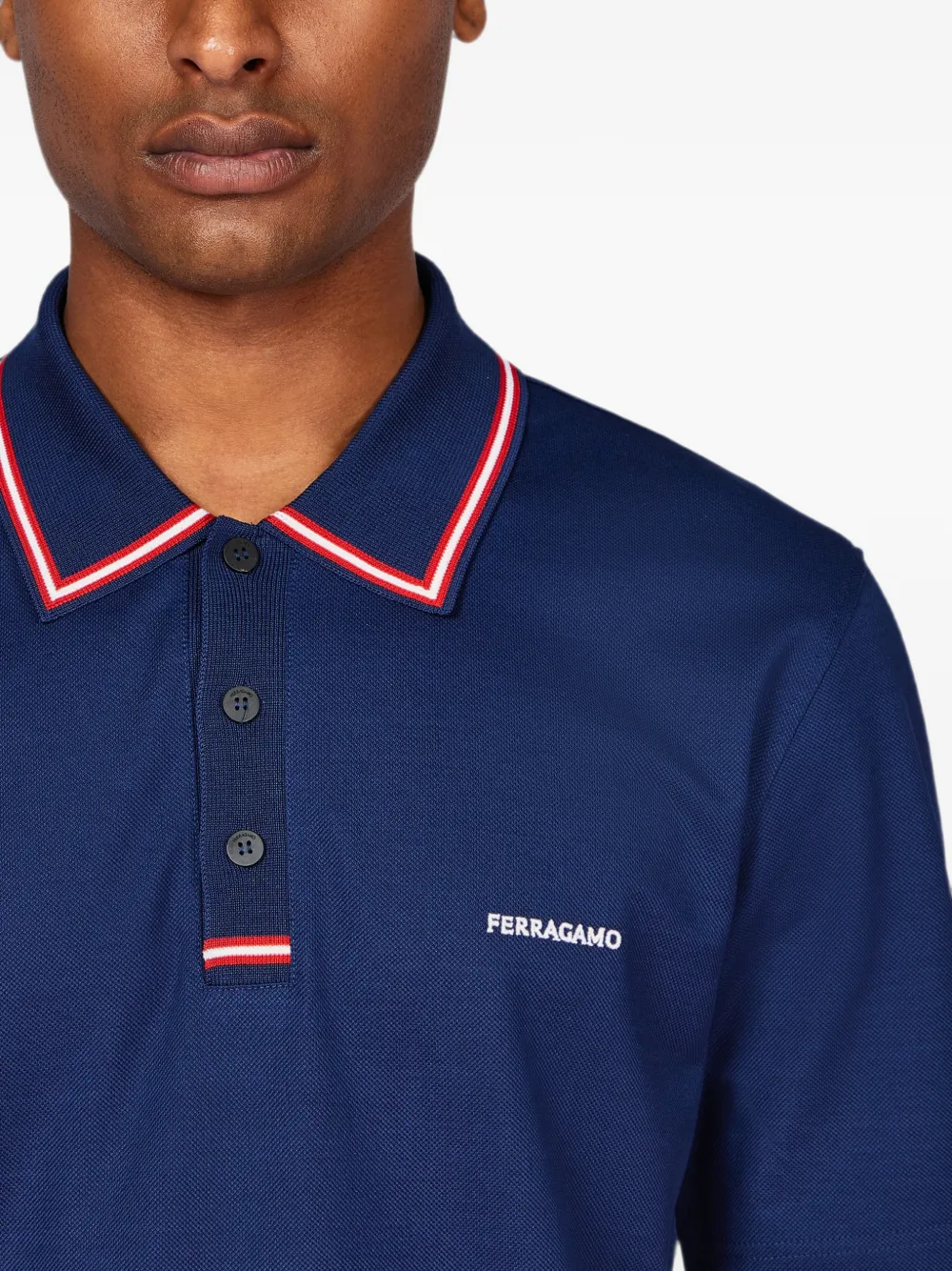 Ferragamo Polo Citymatch Capsule Blauw