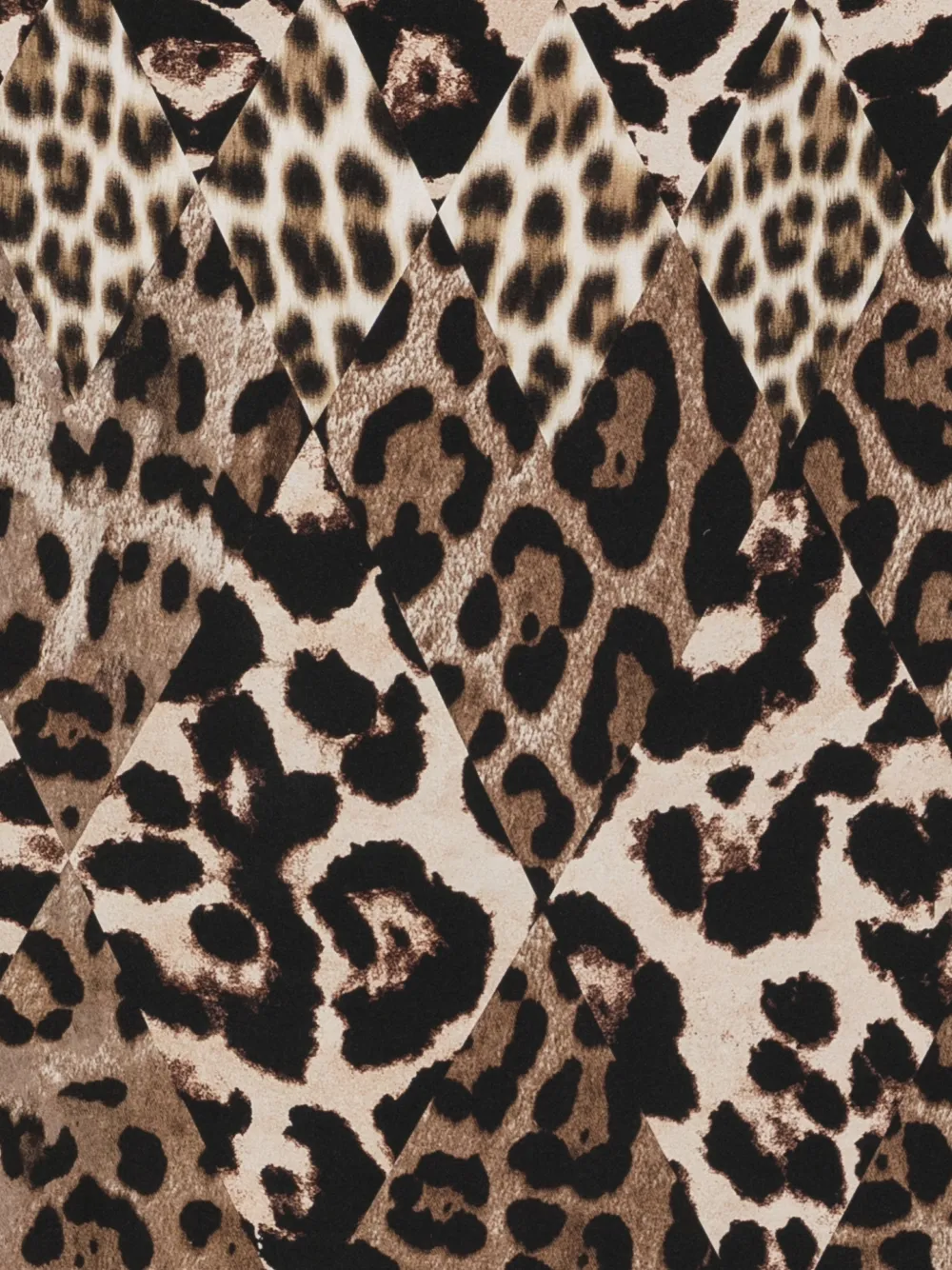 Pierre-Louis Mascia Gewatteerde sjaal met luipaard-print Beige