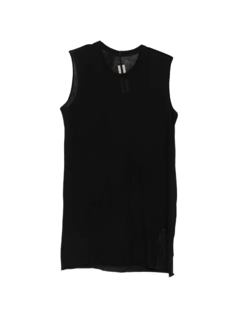 Rick Owens raw-edge top