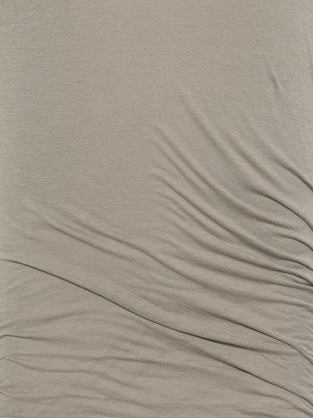 Rick Owens Gelaagd katoenen T-shirt met korte mouwen Grijs
