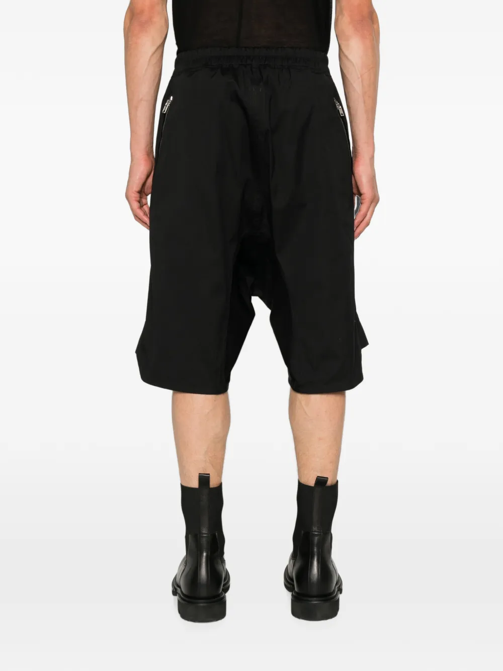 Rick Owens Basket shorts met trekkoord Zwart
