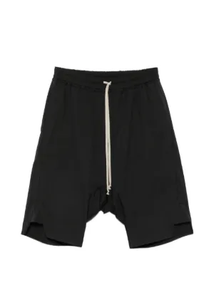Rick Owens DRKSHDW ドローストリング ショートパンツ | ブラック