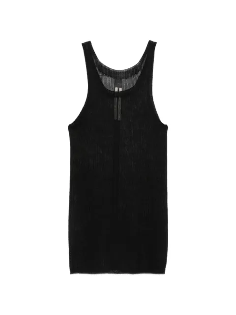 Rick Owens Pony ribbed-knit tank top