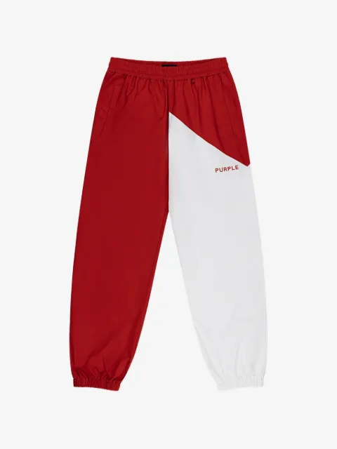Purple Brand England All Around colour-block track pants