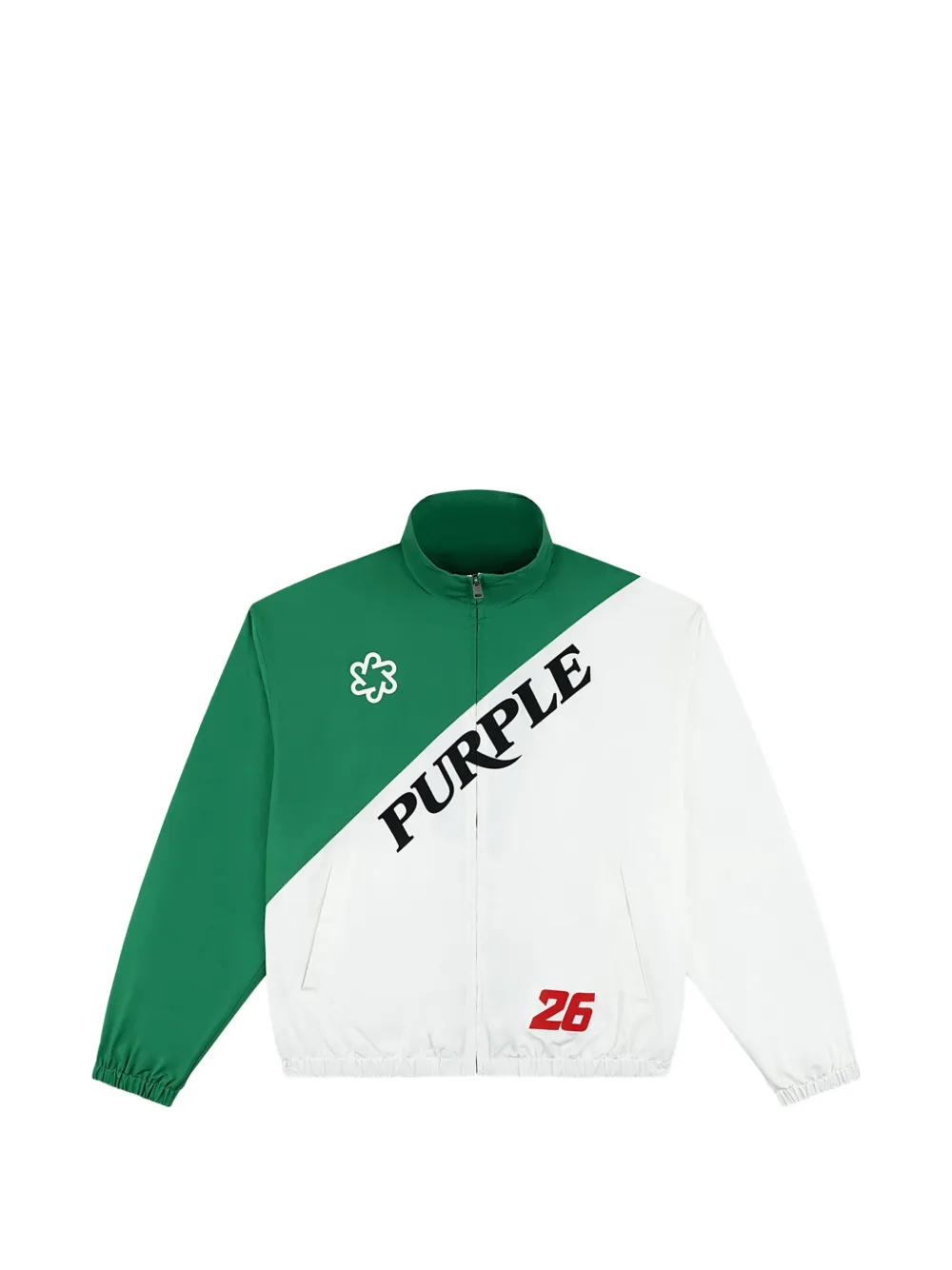 Purple Brand Mexico All Around colour-block jacket - Grün