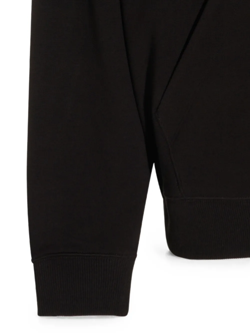 Y-3 Hoodie met logoprint en trekkoord Zwart