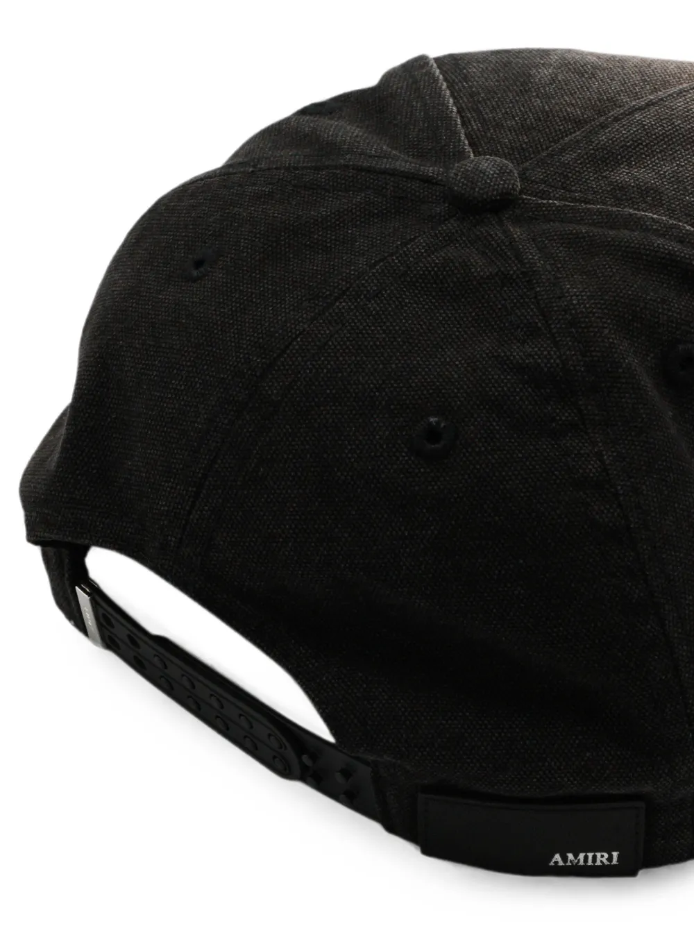 AMIRI MA Script canvas hoed Zwart