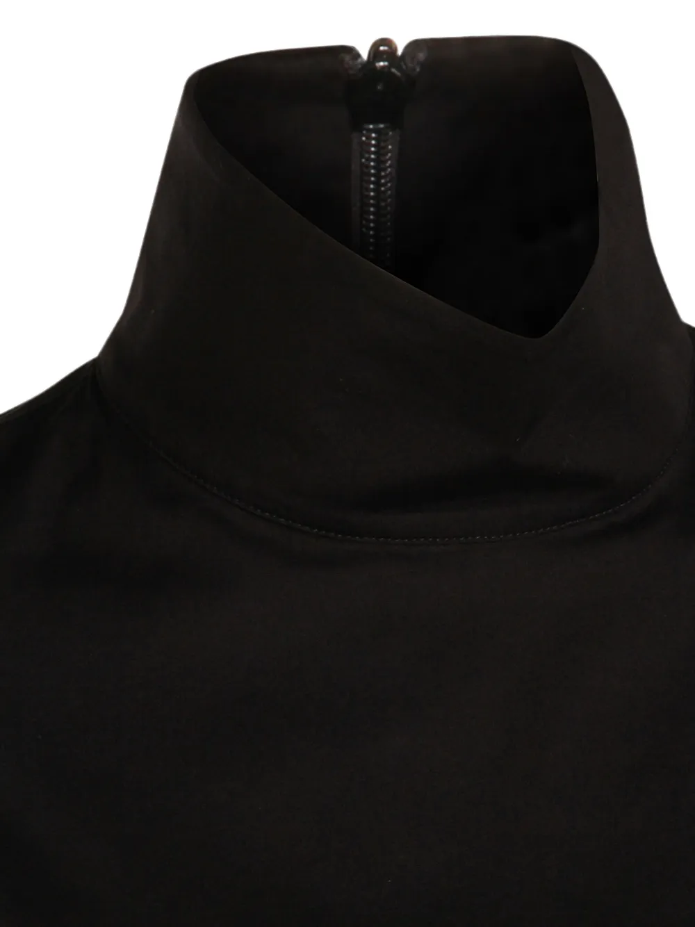Gucci Top met hoge hals en lange mouwen Zwart