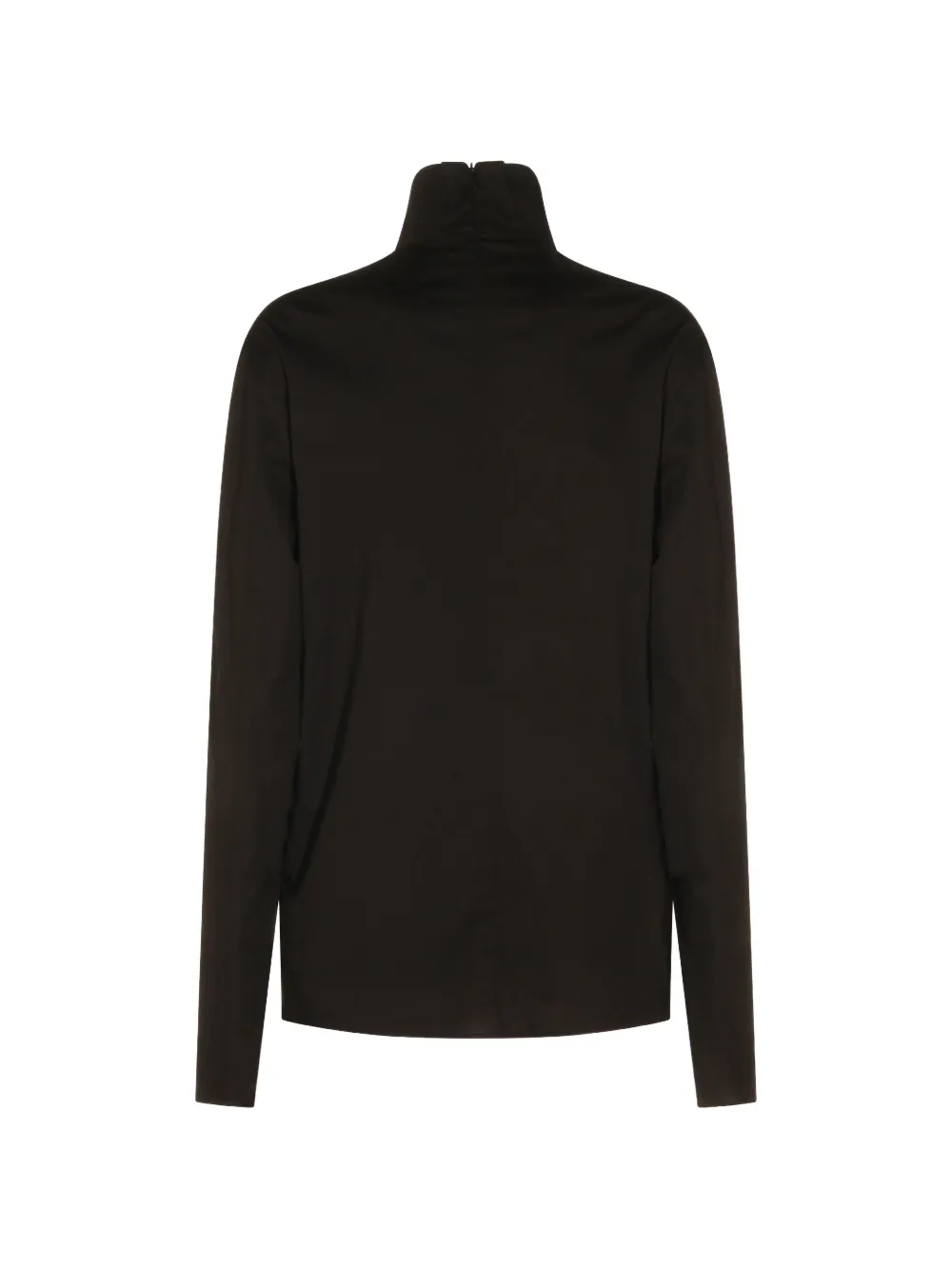Gucci Top met hoge hals en lange mouwen Zwart