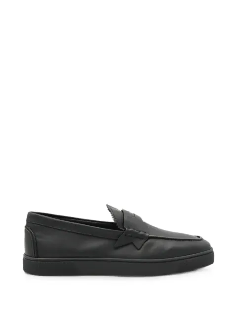 Christian Louboutin serrated penny loafers