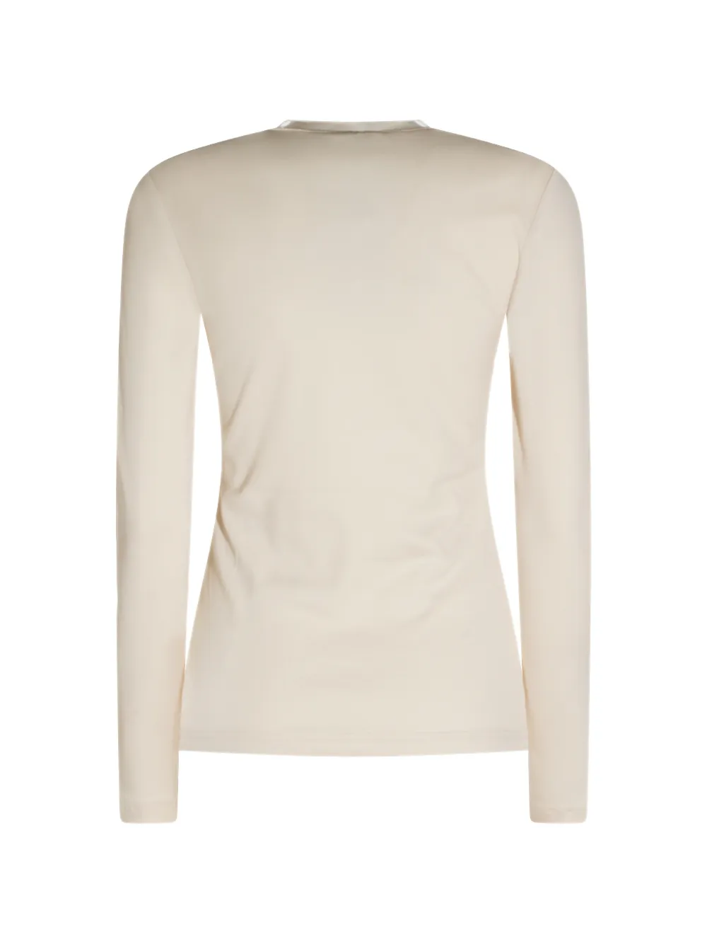 Fabiana Filippi T-shirt met lange mouwen Beige