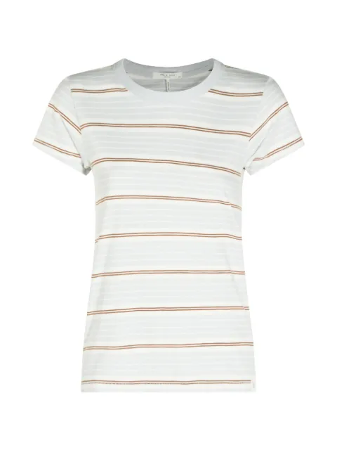 rag & bone playera con motivo de rayas horizontales