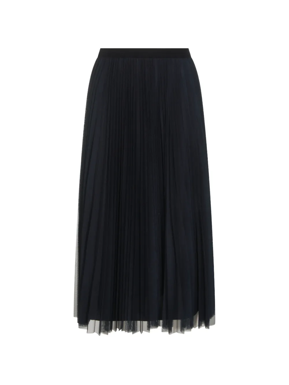 Fabiana Filippi pleated tulle skirt - Blu