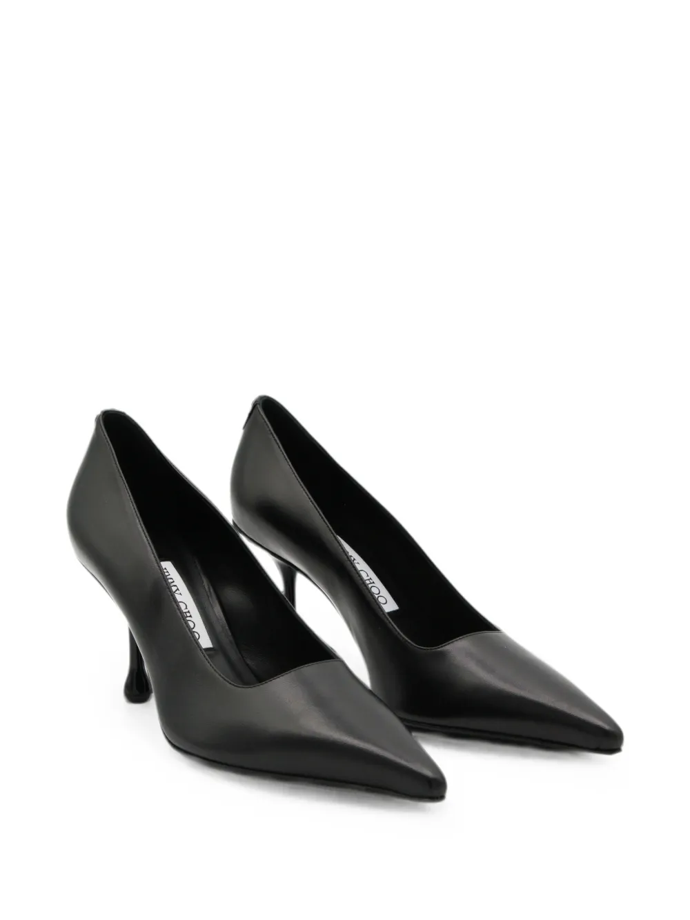 Jimmy Choo Ixia 80 pointed-toe heeled pumps Zwart